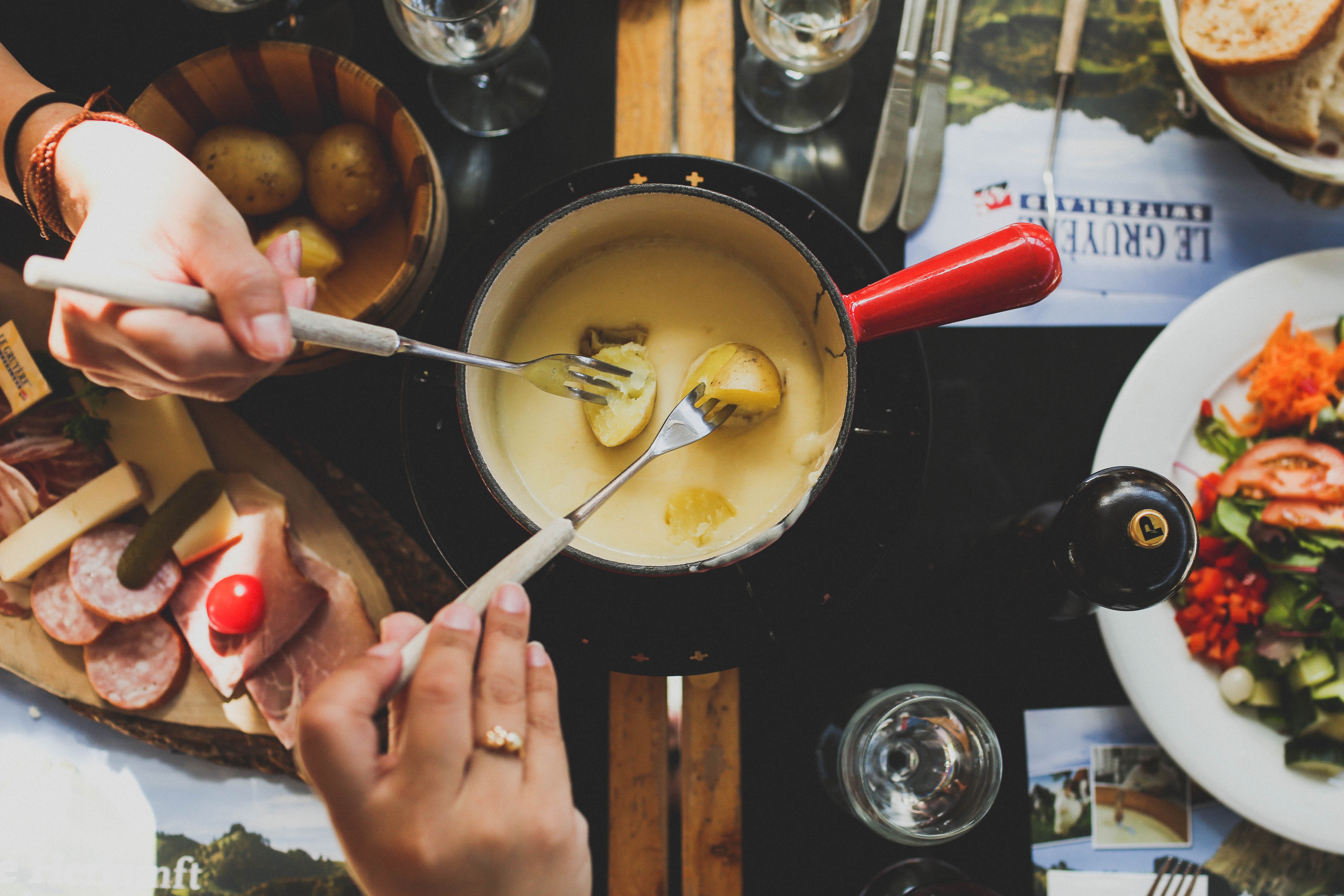 Fondue savoyarde locale